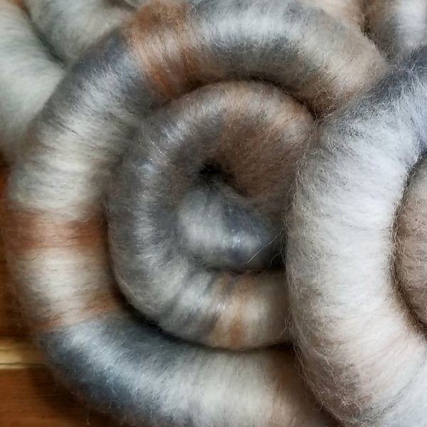 Rolags - Naturally dyed fibres