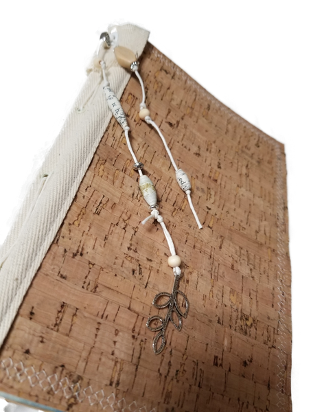 Cork Notebook #5 - Unique one of a kind!
