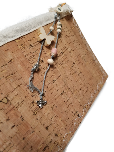 Cork Notebook #4 - Unique one of a kind!