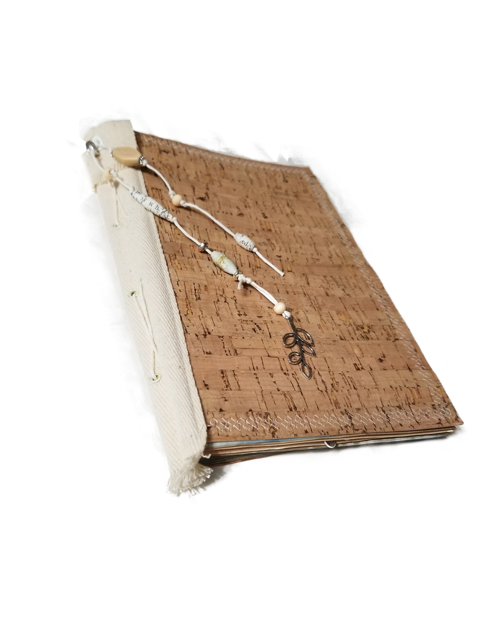 Cork Notebook #5 - Unique one of a kind!