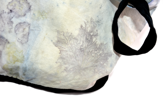 Tote Bag Eco dyed naturally one of a kind!